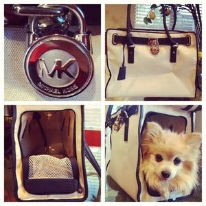 Authentic Michael Kors pet bag NWT
